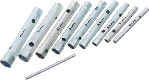 Набір ключів трубчастих ВІЗ 9 шт в сумці 58184