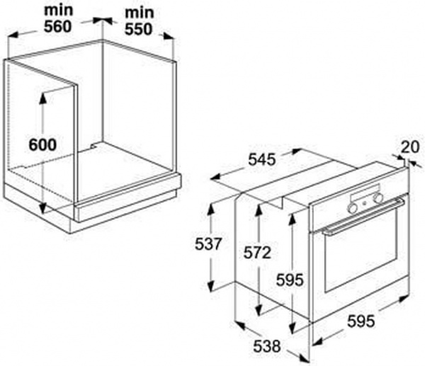 Духова шафа Whirlpool AKP 461 NB
