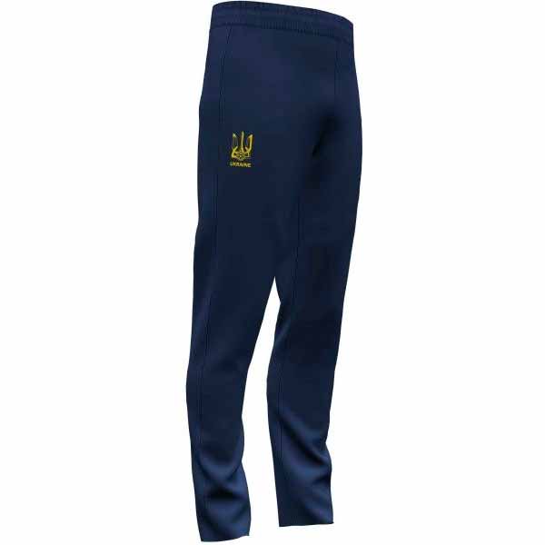 Штани форми збірної України 2021 Joma FED. FUTBOL UCRANIA LONG PANTS AT102379A331 р. S синій