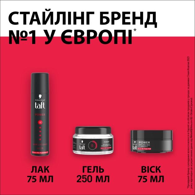 Лак для волос TAFT Power 75 мл
