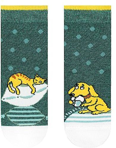 Шкарпетки дитячі Conte-Kids CK Веселі Ніжки 17С-10СП 334 р.12 темно-бірюзовий 