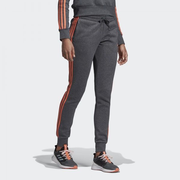 Штани Adidas W E 3S PANT FL EK5590 р. XS темно-сірий