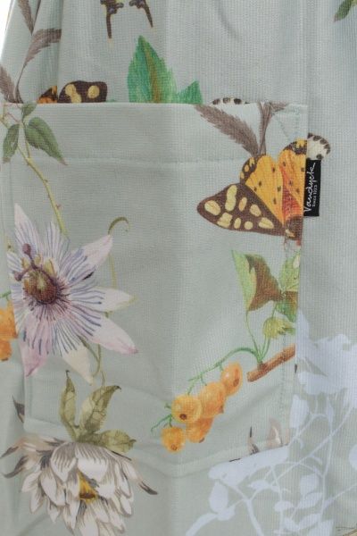 Халат махровий Vandyck жіночий Charlotte р. M блакитний 