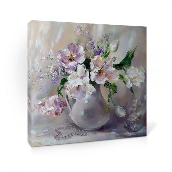 Репродукция Натюрморт из пионов 48x48 см i_48_00032 