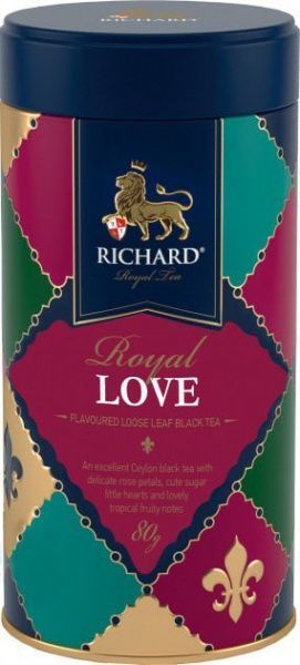 Чай черный Richard Royal Love 80 г 