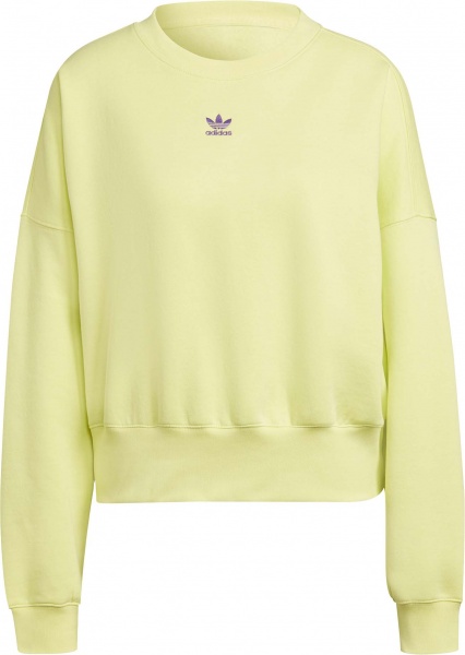 Джемпер Adidas SWEATSHIRT H06658 р. 40 салатовий