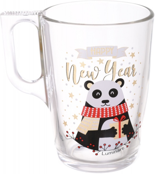 Чашка для чая Фитнес Микс Панда НР 320 мл Luminarc