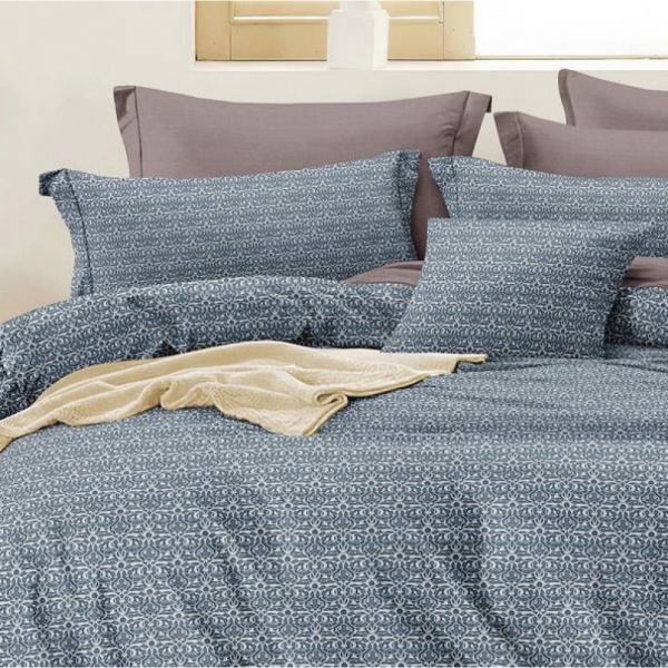 Комплект постільної білизни Trinidat 1.5 різнокольоровий принт SoundSleep 