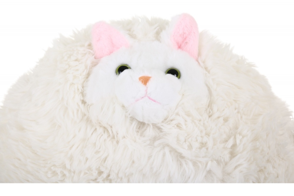 Мягкая игрушка Bambinelli Кот круглый 32 см белый ED23-0013-32