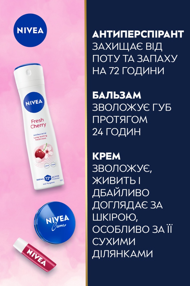 Подарочный набор для женщин NIVEA SWEET