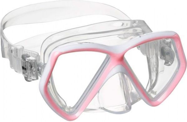 Маска для плавания Mares PIRATE 411321/CL.PK р.универсальный розовый
