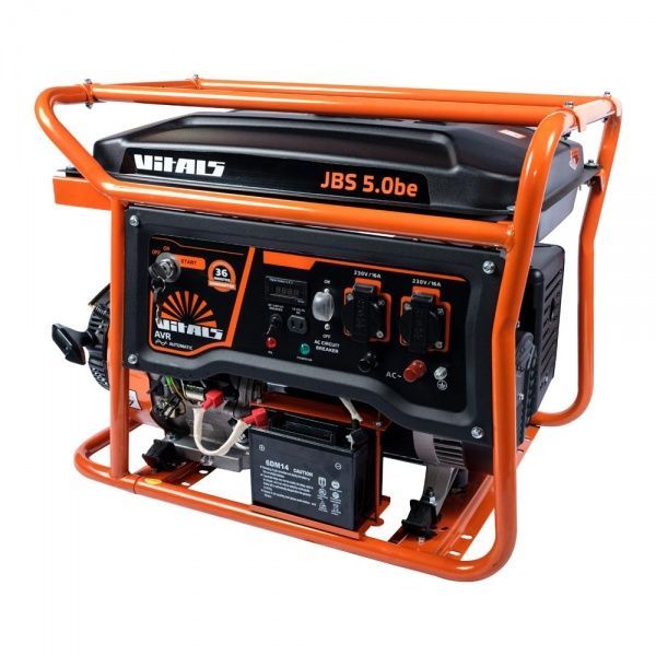 Генератор бензиновый Vitals JBS 5.0be 88865N