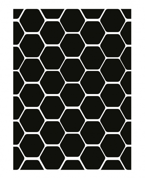 Світловідбивна наліпка LOOM Ромби 2 LM-10071-black для твердих поверхонь