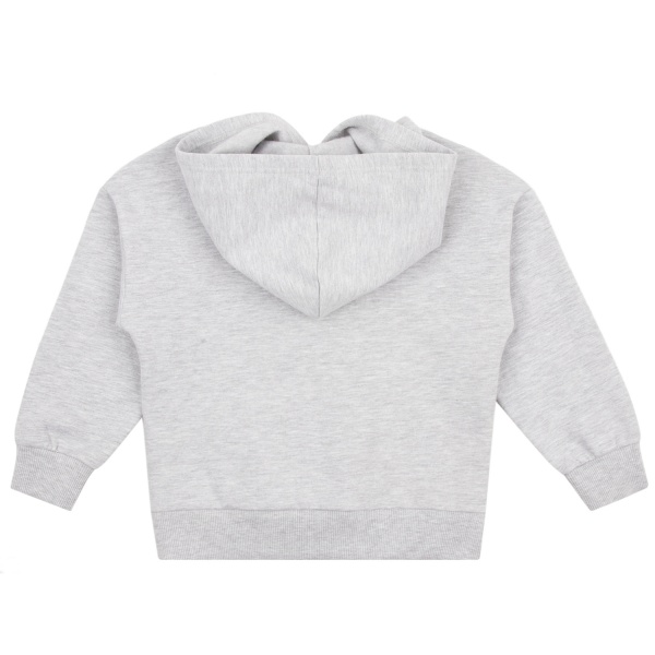 Толстовка для девочки Funtime Unicorn р.98 светло-серый меланж 