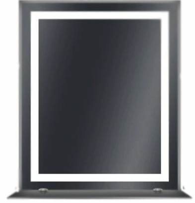 Зеркало Украина 02 ML-50 с полкой и с Led подсветкой 600х800 мм 