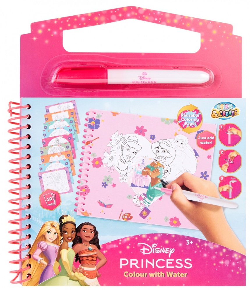 Розмальовка водяна Disney Princess DP24354