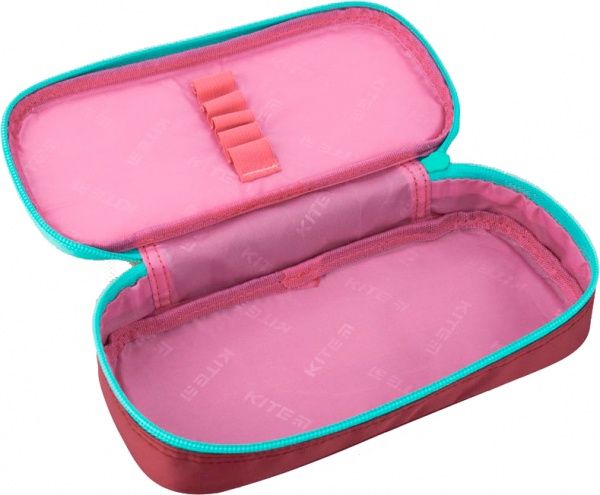 Пенал школьный Education Fluffy Animals K19-662-3 KITE розовый