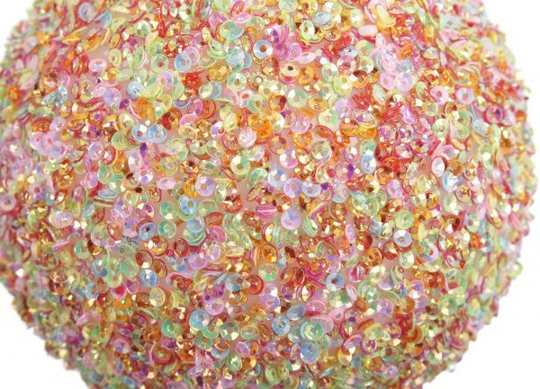 Шар новогодний Прикраса d- 100, 4831 разноцветный