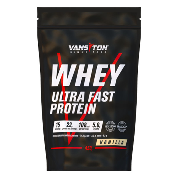 Протеїн Vansiton ULTRA PRO Ваніль 450 г 