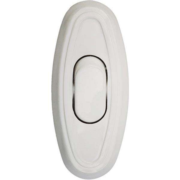 Вимикач для бра білий