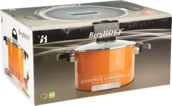 Каструля Eclipse 3,7 л 20 см помаранчева BergHOFF