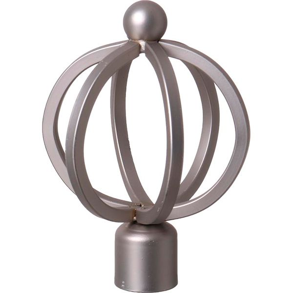 Наконечник Cardinal Арбуз наборной d19 мм сатин никель 