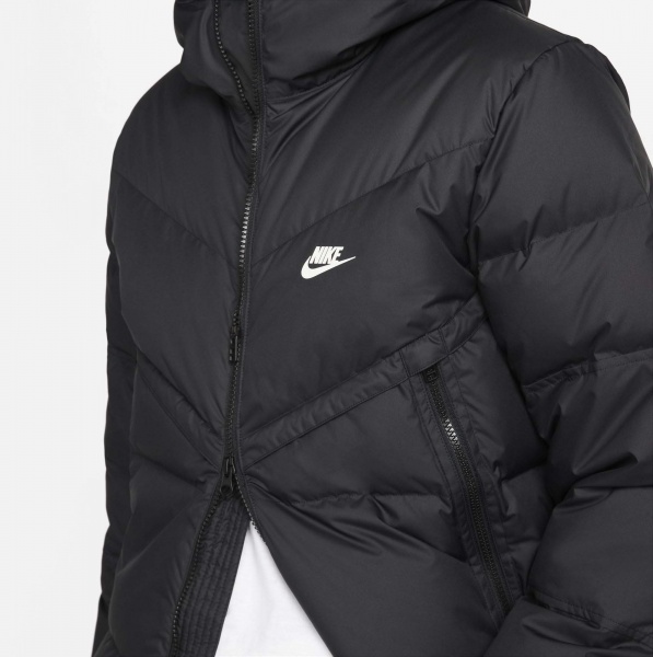 Куртка Nike M NSW SF WINDRUNNER HD JKT DD6795-010 р.2XL черный