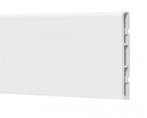 Наличник пластиковый прямоугольный ОМиС 8х70х2200 мм белый 