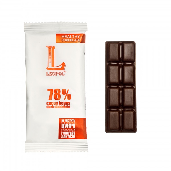 Батончик ЛЕОПОЛЬ Черный без сахара 25 г 