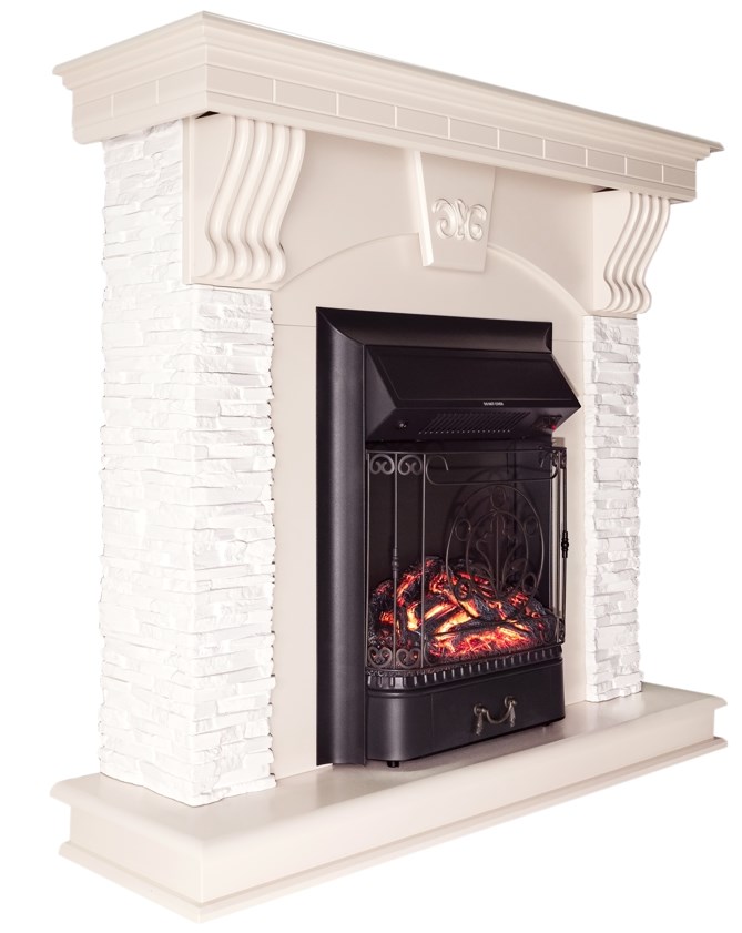 Камінокомплект ASTRA FLAME Міранда + INVER BLACK