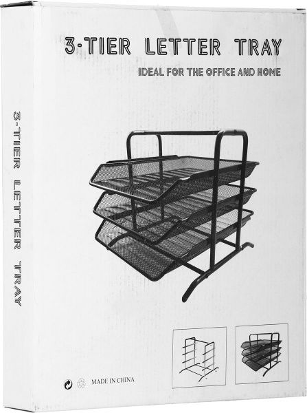 Лоток для паперів потрійний 35х29.5х26 см