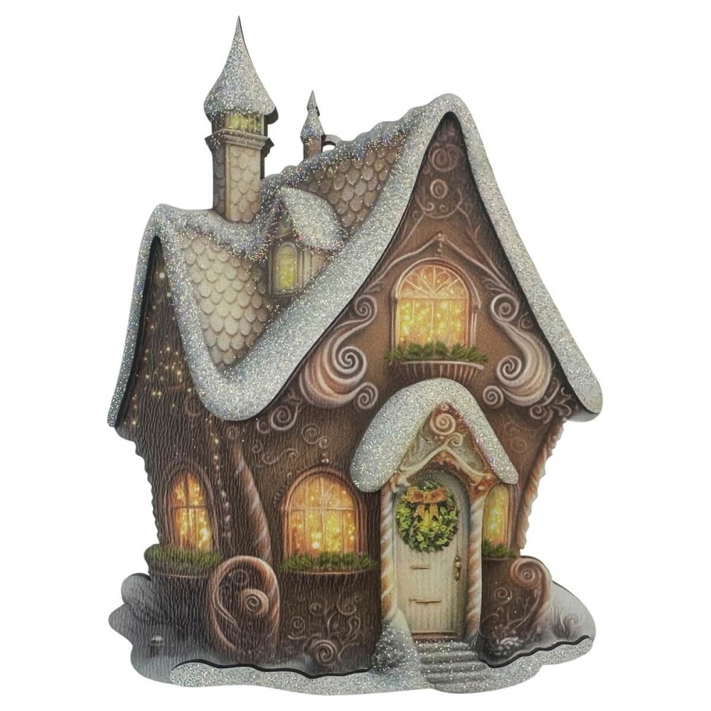 Підвіска MIS LT Хатинка замок 10 см в асортименті