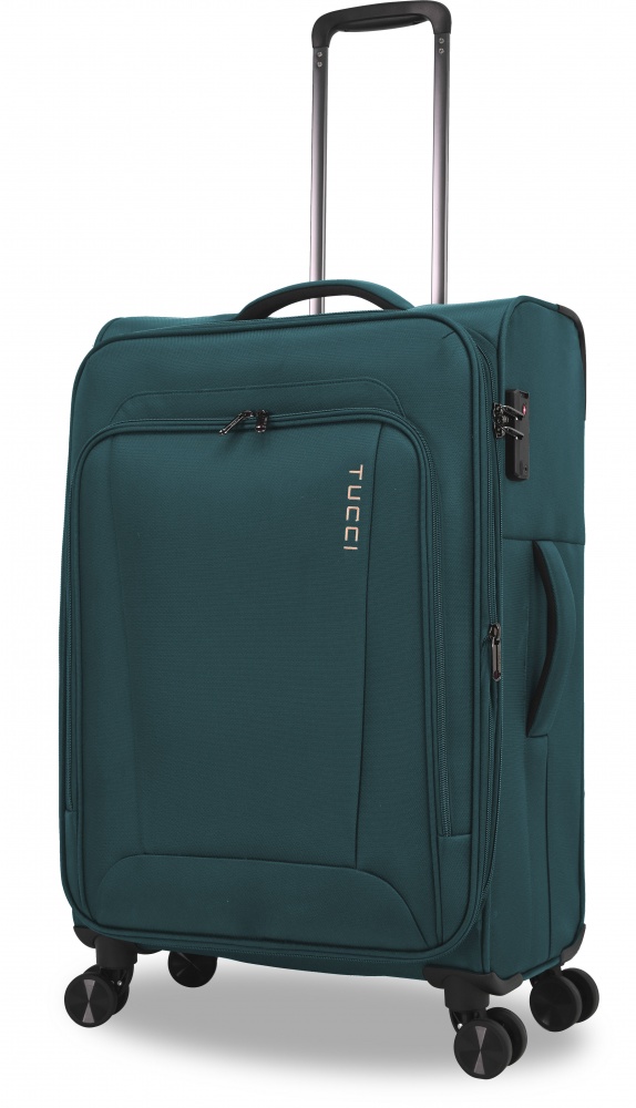 Валіза Tucci MS-3004R M 62 л бірюзовий