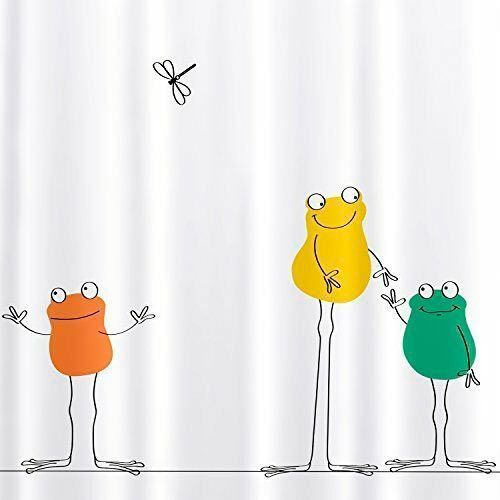 Шторка для ванны Tatkraft Funny Frogs