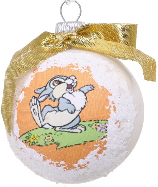 Шар новогодний символ года декупаж d 60 мм в ассортименте