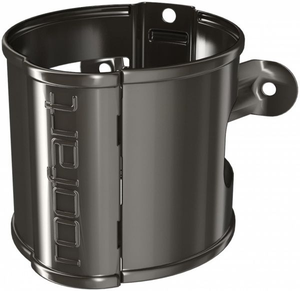 Хомут труби ROOFART 87 мм коричневий 