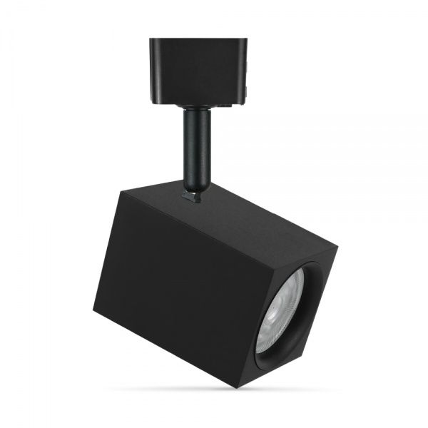 Трековый прожектор LightMaster MR16/GU10 35 Вт черный MLT207 чорний 