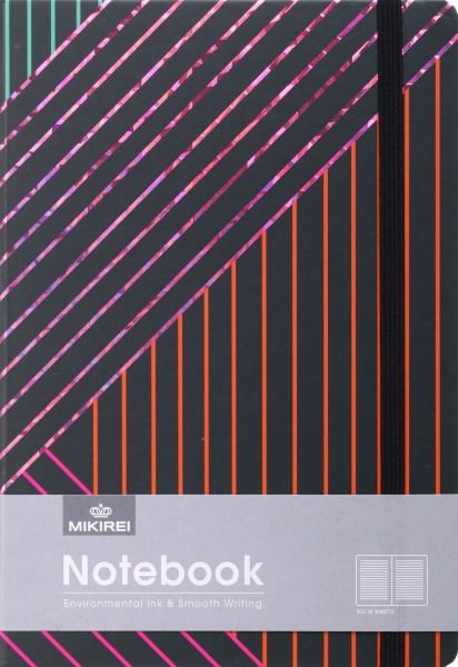 Блокнот Тонкі смужки 21х14,5 см Mikirei