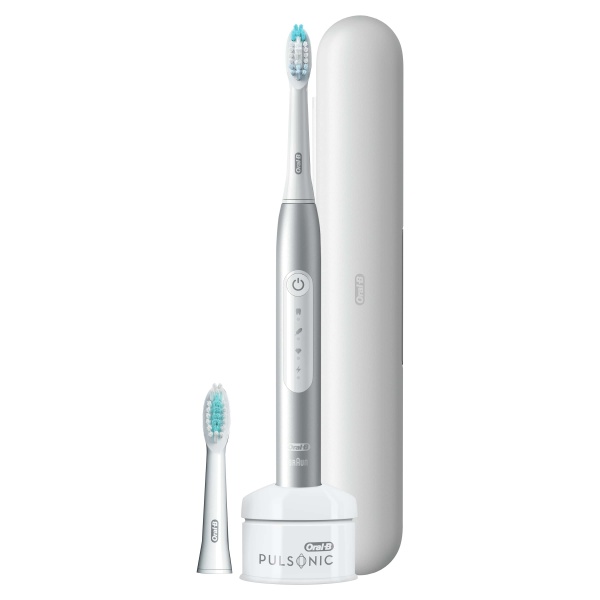 Електрична зубна щітка Oral-B Pulsonic Slim Luxe 4500 срібло