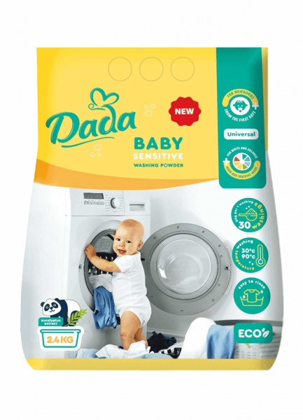 Порошок для машинного та ручного прання Dada Baby 2,4 кг 