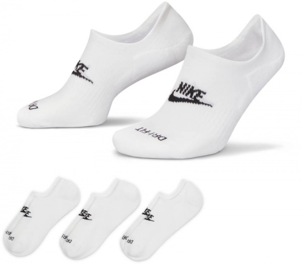 Шкарпетки Nike Everyday Plus Cushioned DN3314-100 р.XL білий