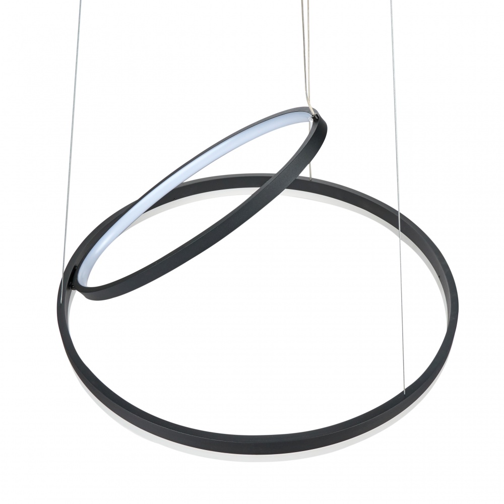 Люстра светодиодная Berger 1x40 Вт LED-модуль черный 7015-PL-40 Black