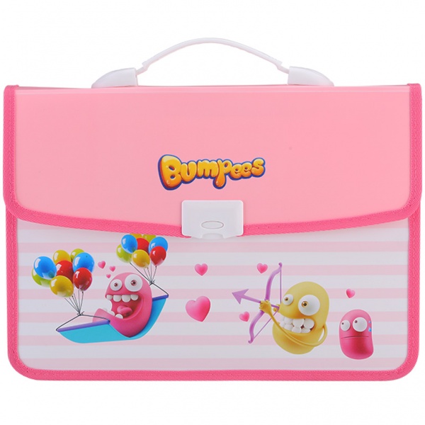 Портфель для документов EZ60002 А4 на замке микс Bumpees Deli