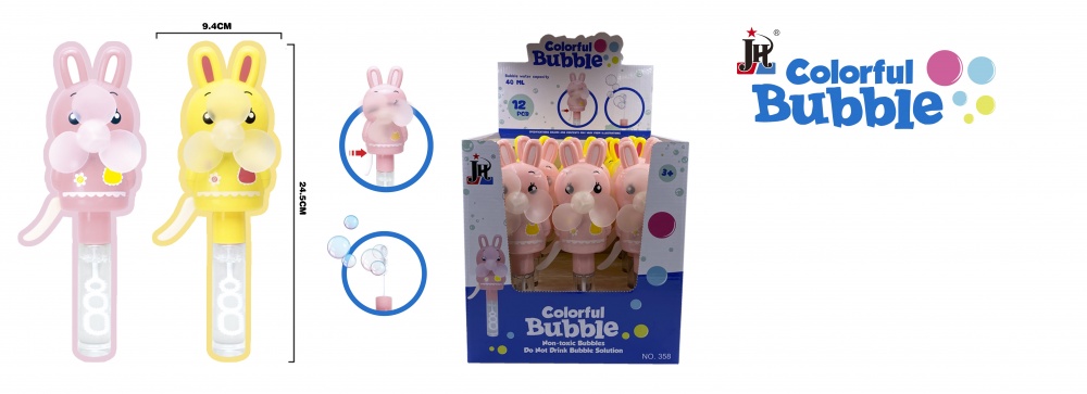 Мыльные пузыри MERX Limited вентилятор 55 мл TM JIEHAO 24x21.5x25 см MX0285167