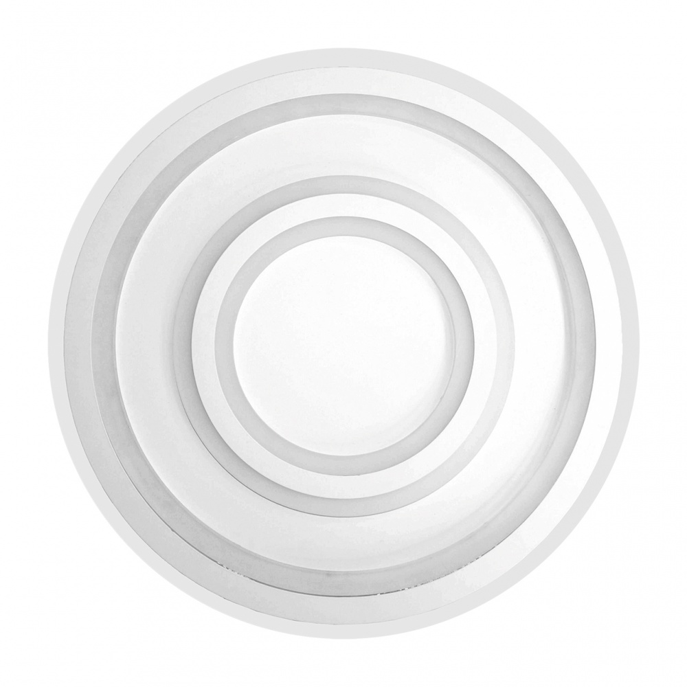 Світильник стельовий Eurolamp Bright Сircle 95 Вт білий LED-ALR-95W-T30