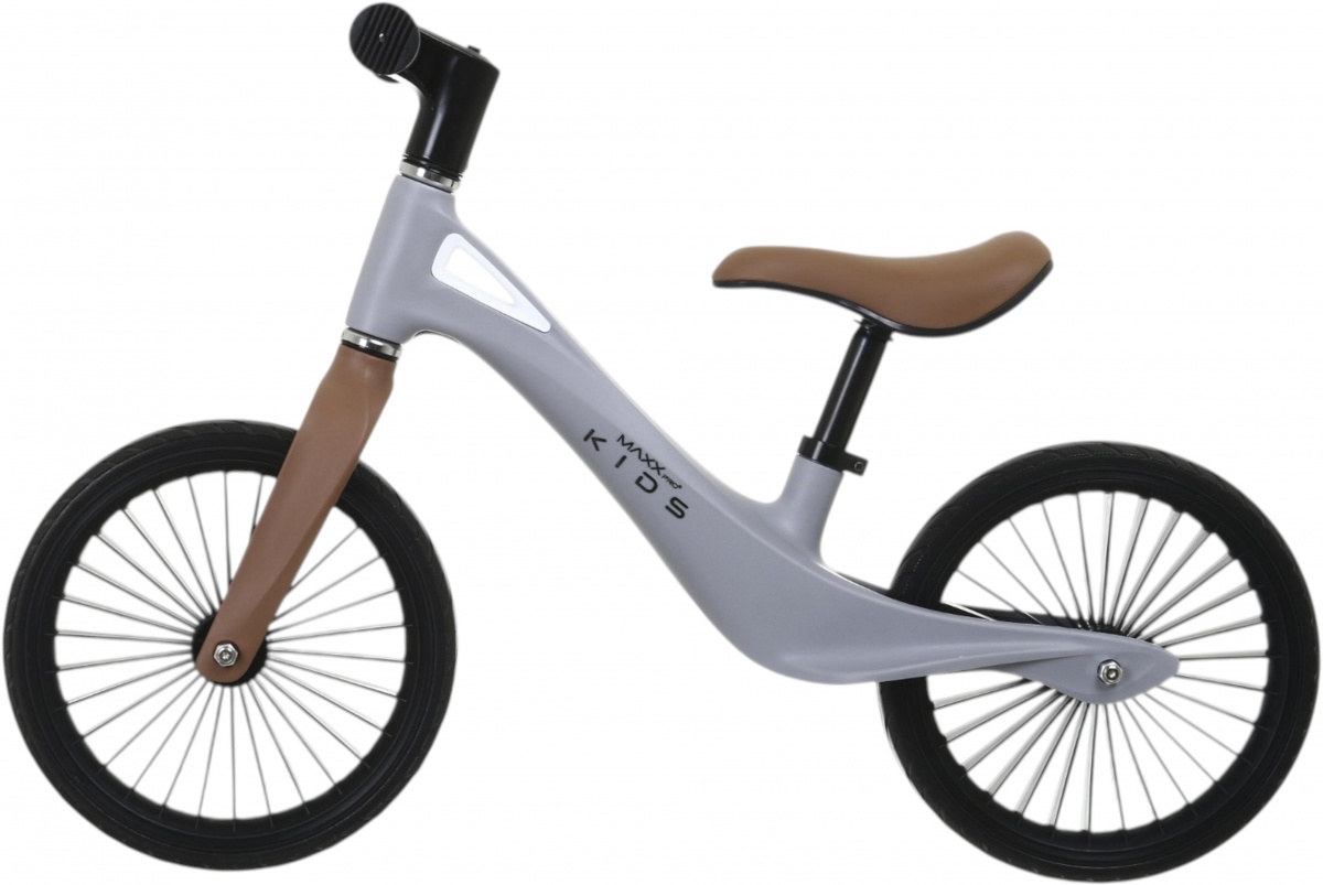 Беговел MaxxPro kids 12` серый — фото 1