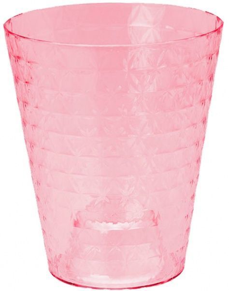 Горщик Form Plastic Діамант-міні Орхідея круглий 1,12л прозорий рожевий 