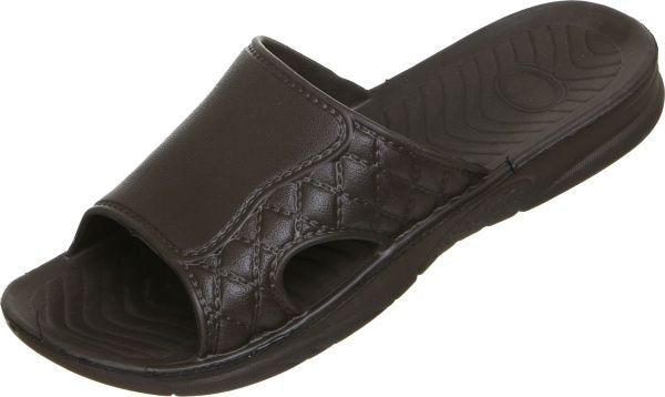 Шлепанцы Леон мужские р.45 коричневый