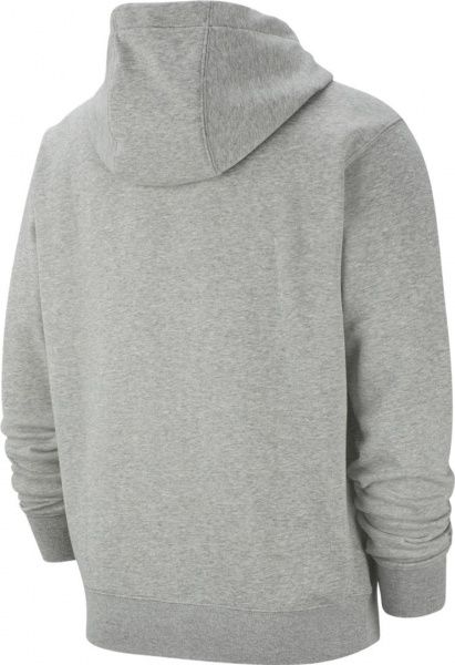 Джемпер Nike M NSW CLUB HOODIE FZ FT BV2648-063 р. M сірий