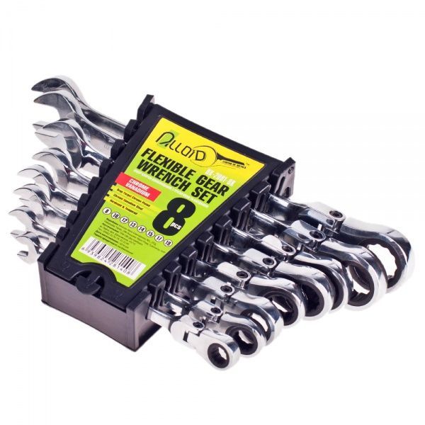 Набір ключів комбінованих Alloid 8-19 мм HK-2081-8K